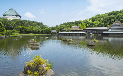 ゴルフ場の風景