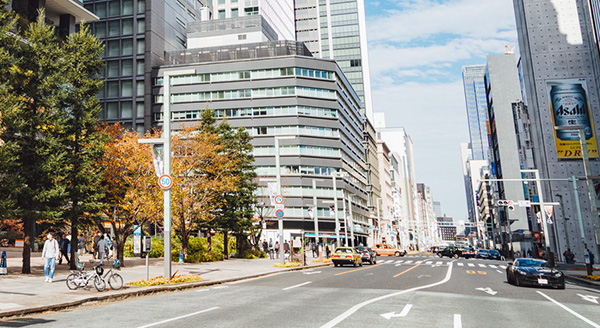 東京都心の幹線道路